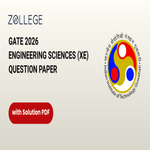 GATE 2026 Engineering Sciences XE Question Paper with Answer Key and Solution Pdf